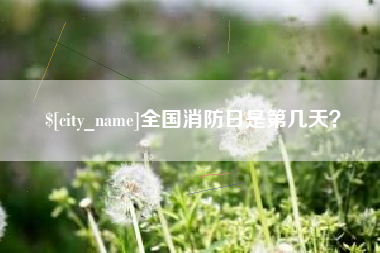 海拉尔全国消防日是第几天？