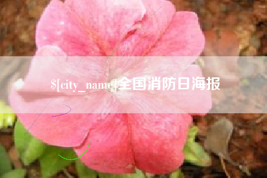 海拉尔全国消防日海报