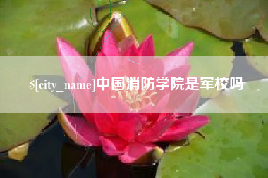 海拉尔中国消防学院是军校吗