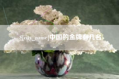 海拉尔中国的金牌有几名