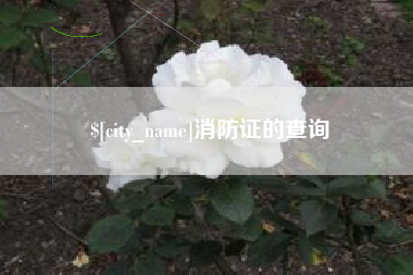 海拉尔消防证的查询