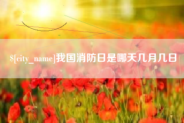 海拉尔我国消防日是哪天几月几日