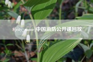 海拉尔中国消防公开课回放