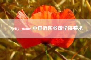 海拉尔中国消防救援学院要求