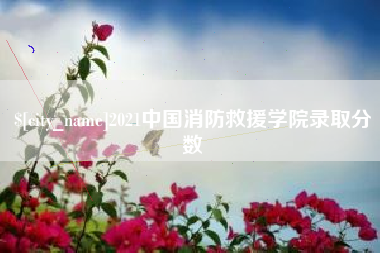 海拉尔2021中国消防救援学院录取分数