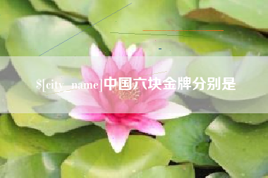 海拉尔中国六块金牌分别是